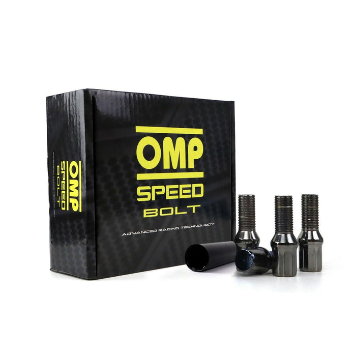 Set Piulițe OMP 27 mm Antracit 20 uds M12 x 1,25