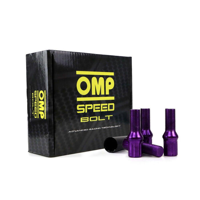 Set Piulițe OMP 27 mm Violet 20 uds M12 x 1,25