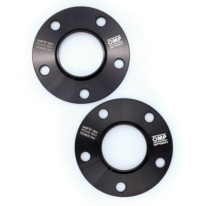 Separatoare OMP OMPS09151001 PCD 5x120 CB 72,6 M12 x 1,50 M14 x 1,25 10 mm