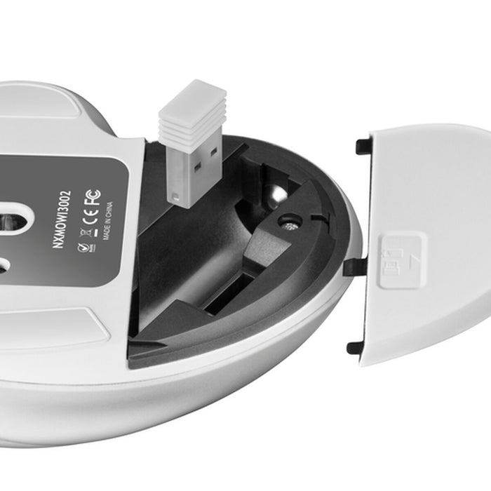 Mouse Fără Fir Nilox NXMOWI3002 Alb 3200 DPI