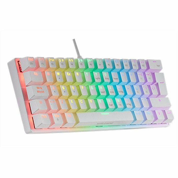Tastatură Mars Gaming MK60WBRES