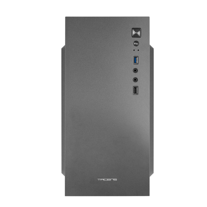 Unitate ATX Tacens 2ALUXM Caja PC Minitorre Micro-ATX Ventilador 12cm Acero Ultraligero Negro Negru
