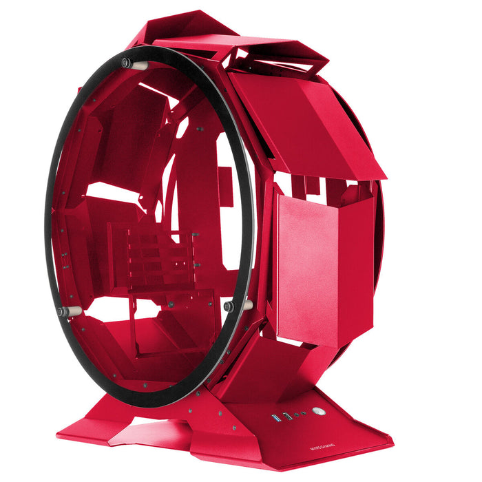 Unitate Semi-tower ATX Mars Gaming NCORB Red Roșu RGB