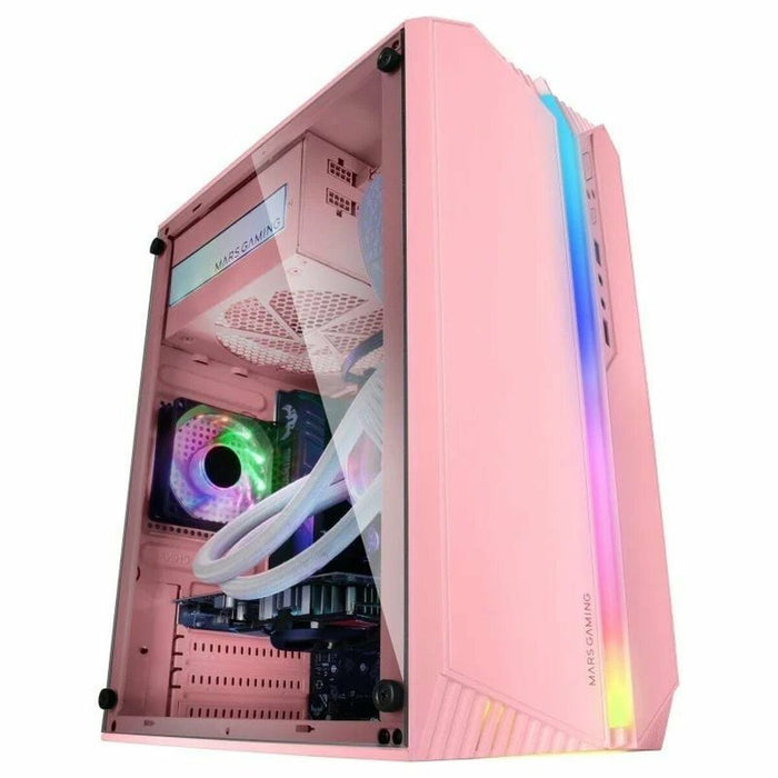 Unitate Semi-tower ATX Mars Gaming MC-S1 Negru Roz