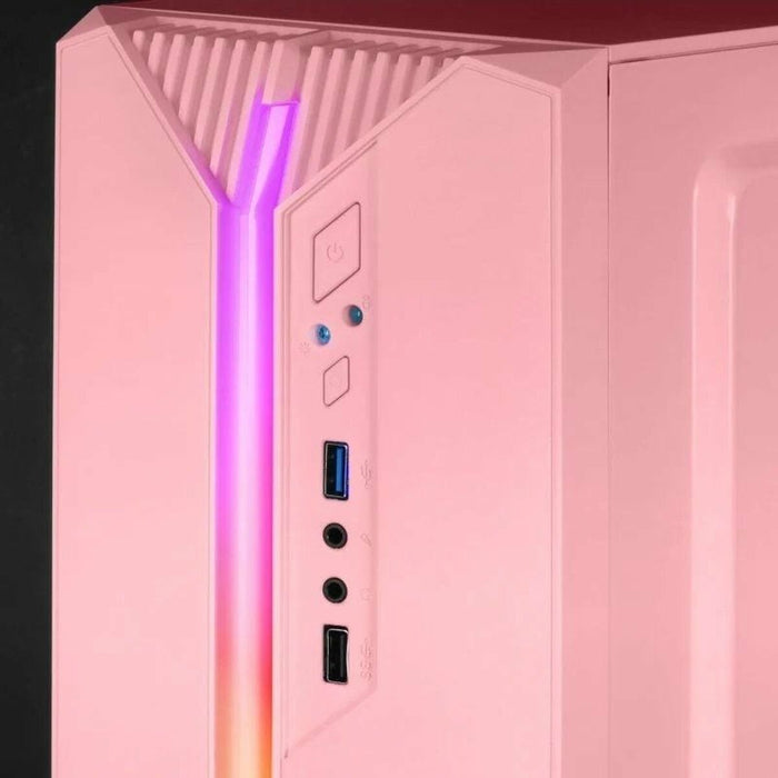 Unitate Semi-tower ATX Mars Gaming MC-S1 Negru Roz