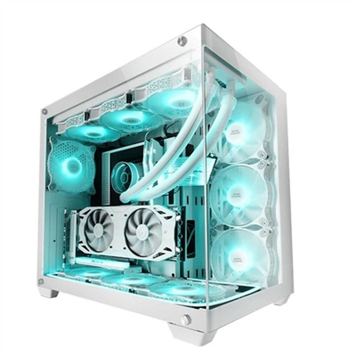 Unitate Semi-tower ATX Mars Gaming MCV4 XXL PREMIUM Alb