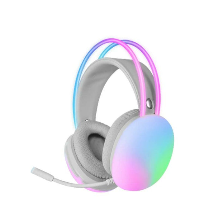 Căști cu Microfon Mars Gaming MHGLOWP Roz RGB