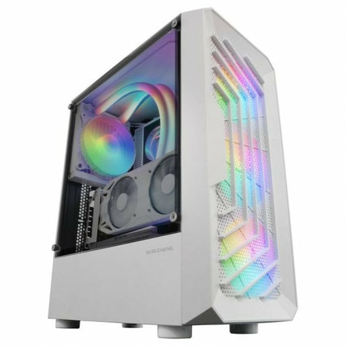 Unitate Semi-tower ATX Mars Gaming MCTORW Alb