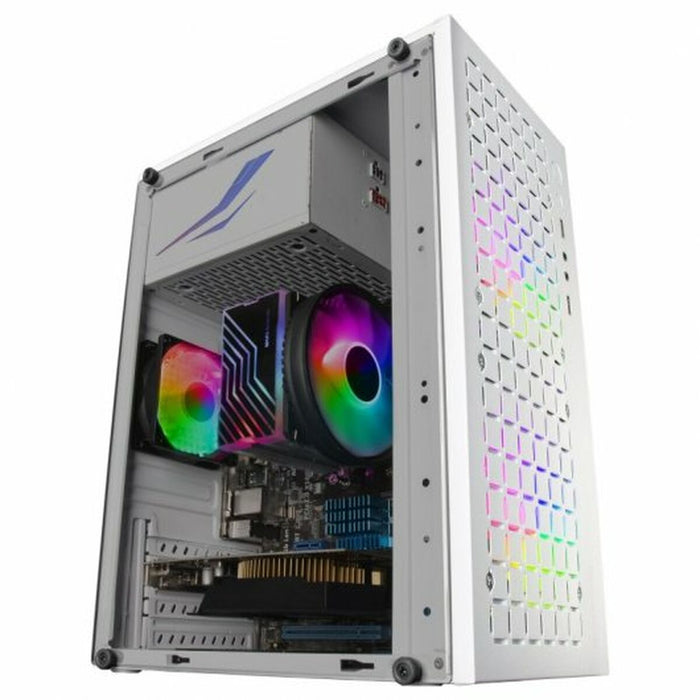 Unitate Semi-tower ATX Mars Gaming MCCOREW Alb Negru