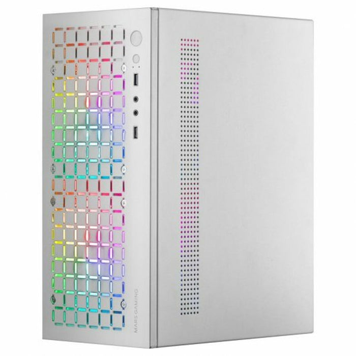 Unitate Semi-tower ATX Mars Gaming MCCOREW Alb Negru