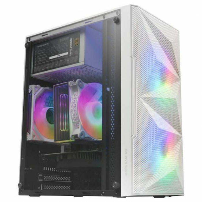 Unitate Semi-tower ATX Mars Gaming MCMEW Alb