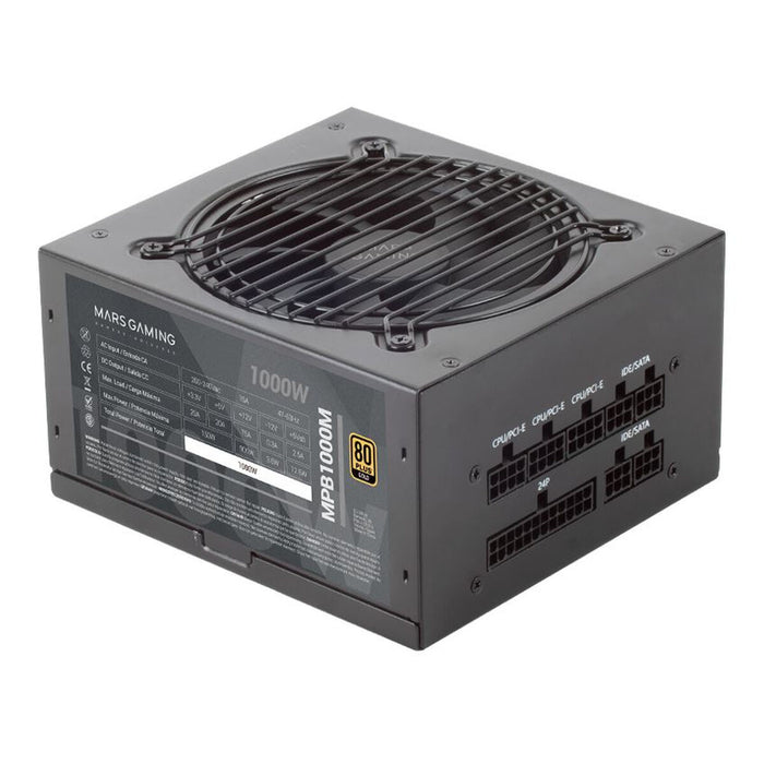 Sursă de Alimentare Mars Gaming MPB1000M ATX 1000 W 80 Plus Gold