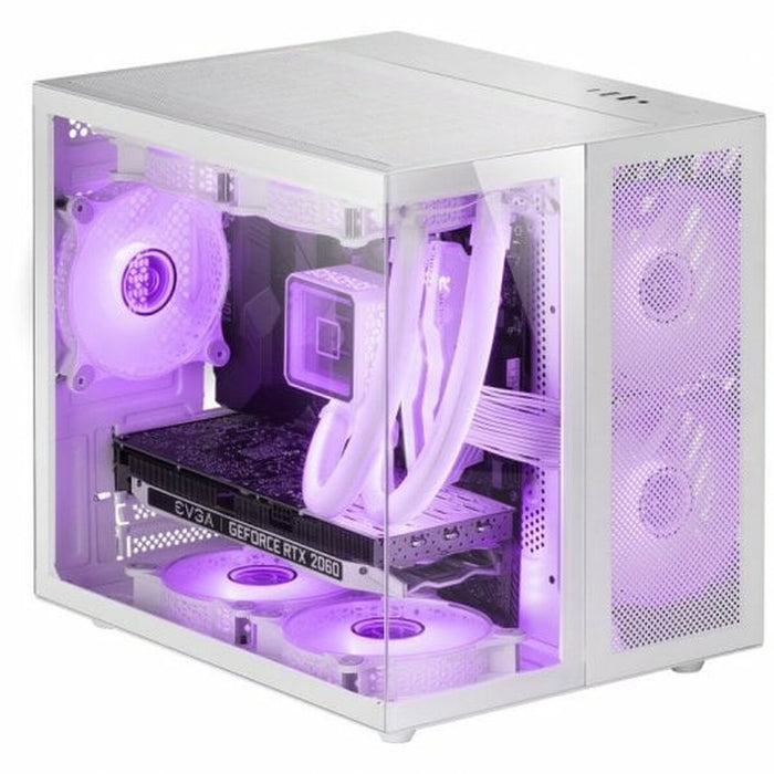 Unitate Semi-tower ATX Mars Gaming MCNOVAMW Alb