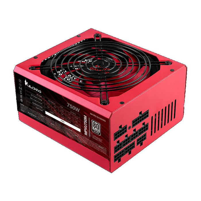 Sursă de Alimentare Mars Gaming MPVU750M 750 W ATX 80 Plus Silver
