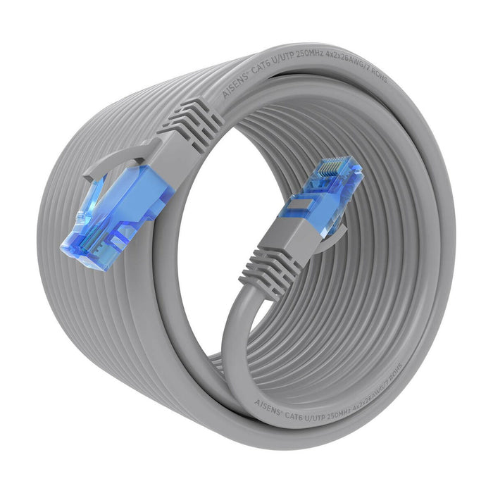 Cablu de Rețea Rigid UTP Categoria 6 Aisens A135-0782 Gri 10 m