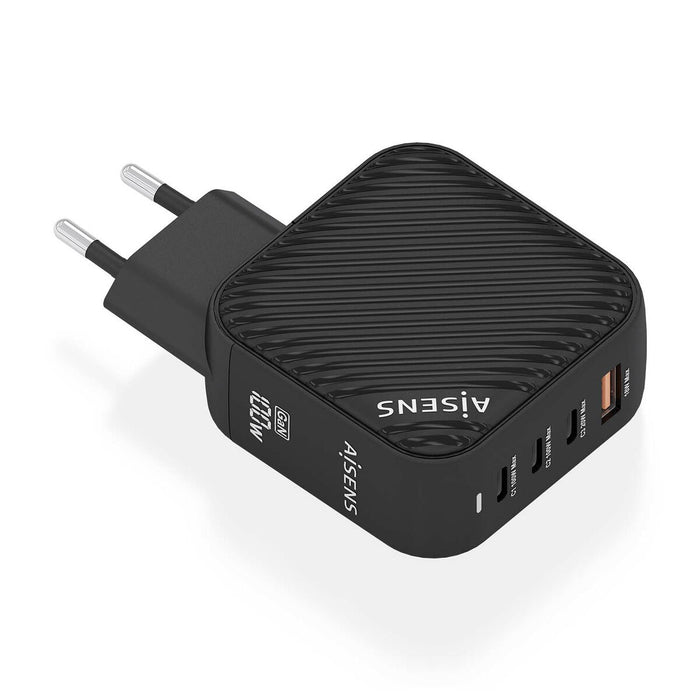 Încărcător de Perete Aisens ASCH-100W4P029-BK 100 W Negru (1 Unități)
