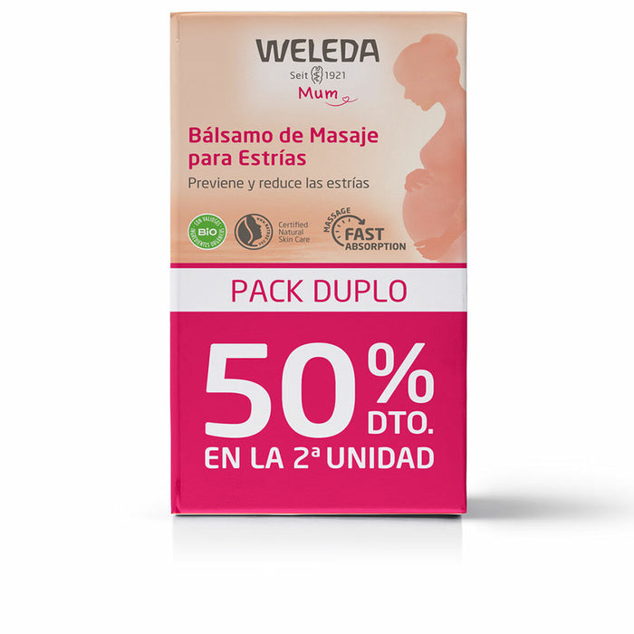 Săpun de Duș Weleda Mum 150 ml x 2 Antivergeturi