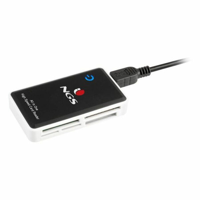 Cititor Extern de Carduri NGS 4299976 USB 2.0 Negru