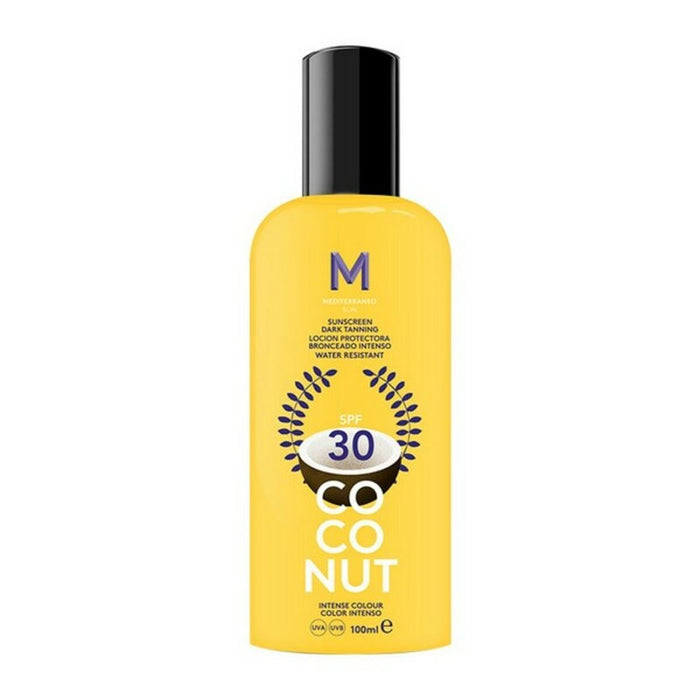 Protector Solar Coconut Dark Tanning Mediterraneo Sun