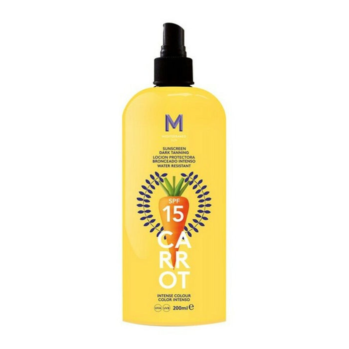 Protector Solar Carrot Mediterraneo Sun 100 ml 200 ml Spf 15