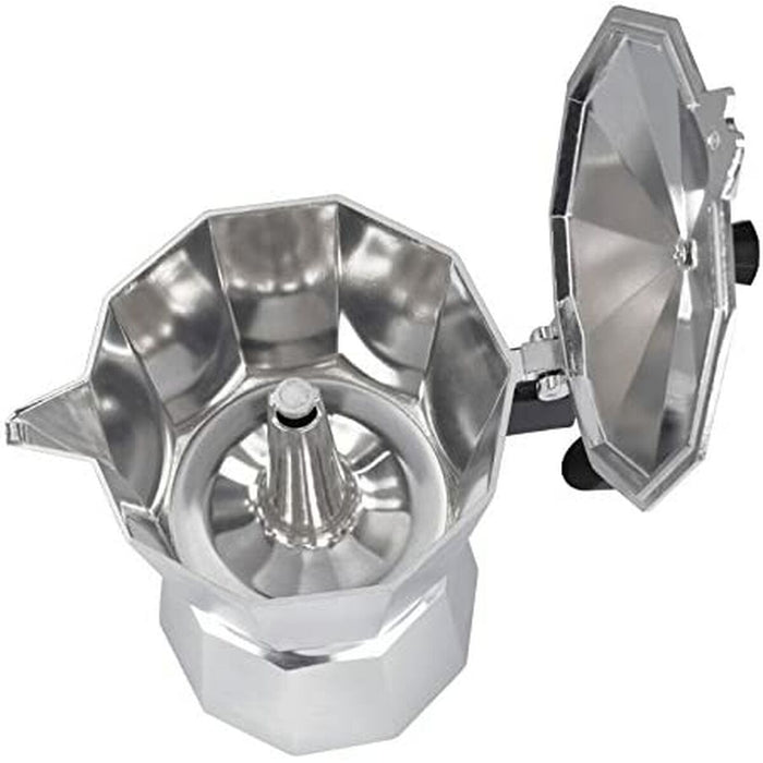 Cafetieră Italiană JATA CCA6          * Argintiu Aluminiu 6 Cești