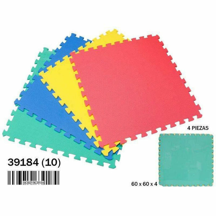 Puzzle Eva Covor 60 x 60 cm 60 x 60 x 4 cm (4 pcs)