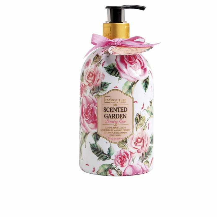 Loțiune de Corp Hidratantă IDC Institute Scented Garden Trandafiri (500 ml)