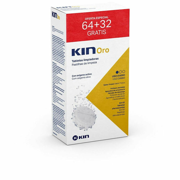 Tablete de Curățare pentru Proteze Dentare Kin Kin Oro