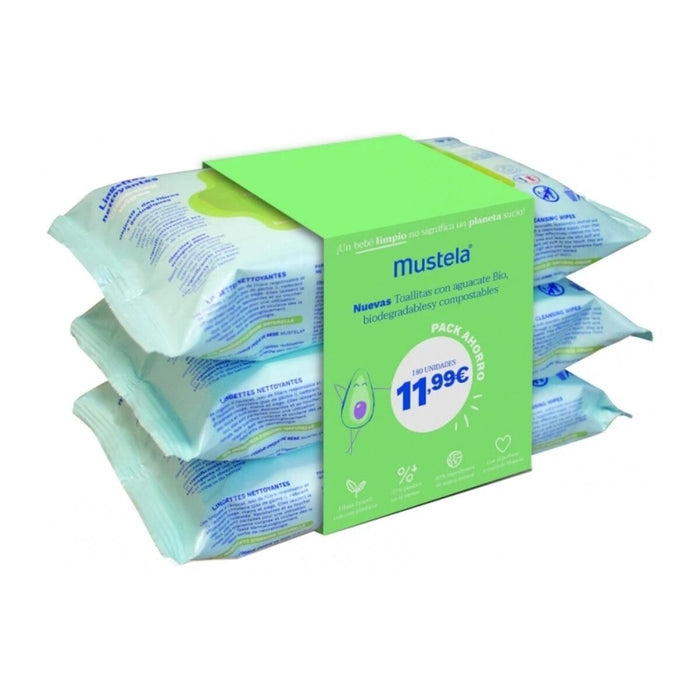 Șervețele Umede Mustela 180 Unități