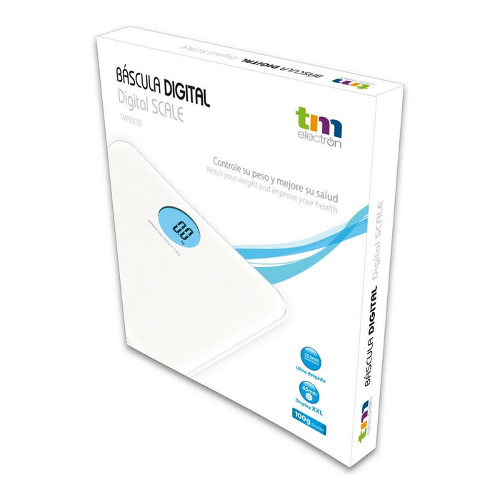 Cântar Digital de Baie TM Electron Alb
