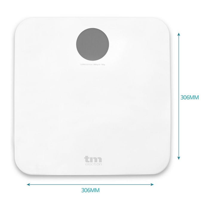 Cântar Digital de Baie TM Electron Alb