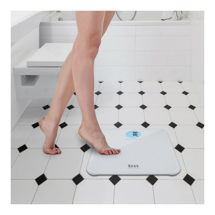 Cântar Digital de Baie TM Electron Alb
