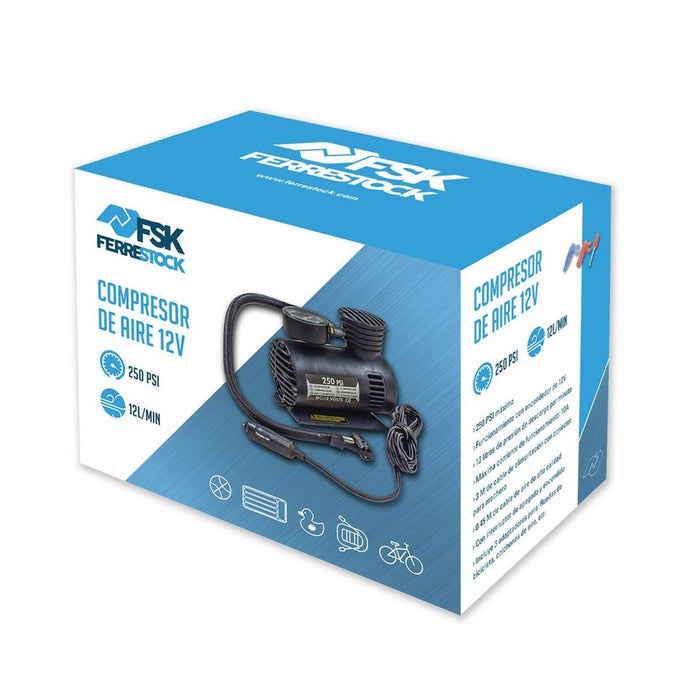 Compresor de aer Ferrestock 20,7 bar 12 V