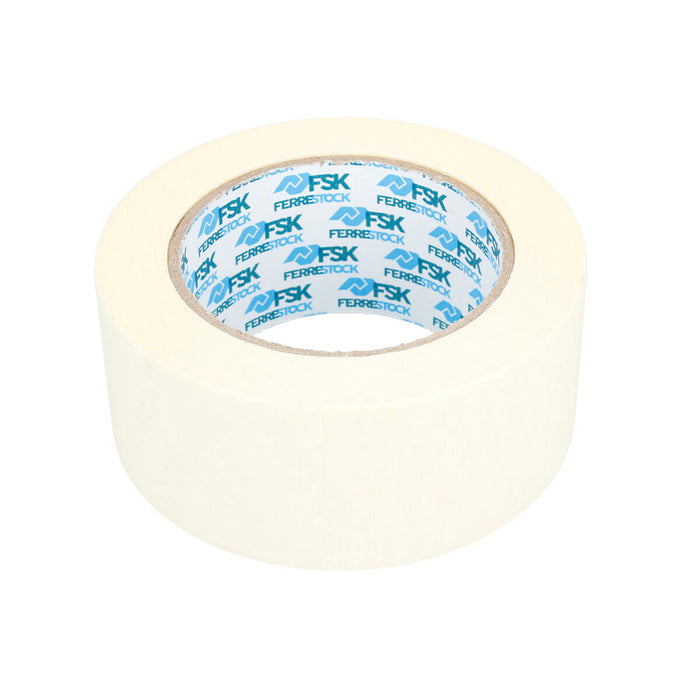 Bandă Adezivă Ferrestock Bej Alb 50 mm x 50 m