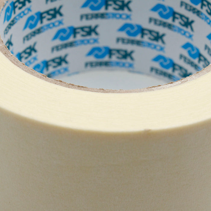 Bandă Adezivă Ferrestock Bej Alb 50 mm x 50 m