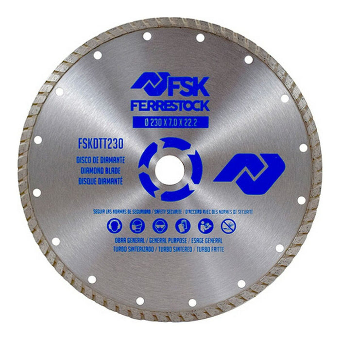 Disc de tăiere Ferrestock Taietură de diamant 230 mm
