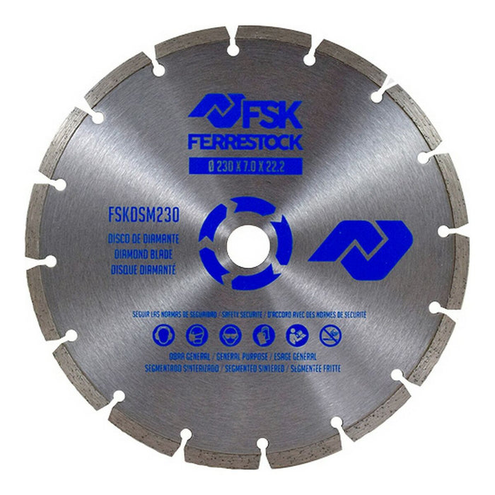 Disc de tăiere Ferrestock Taietură de diamant 230 mm