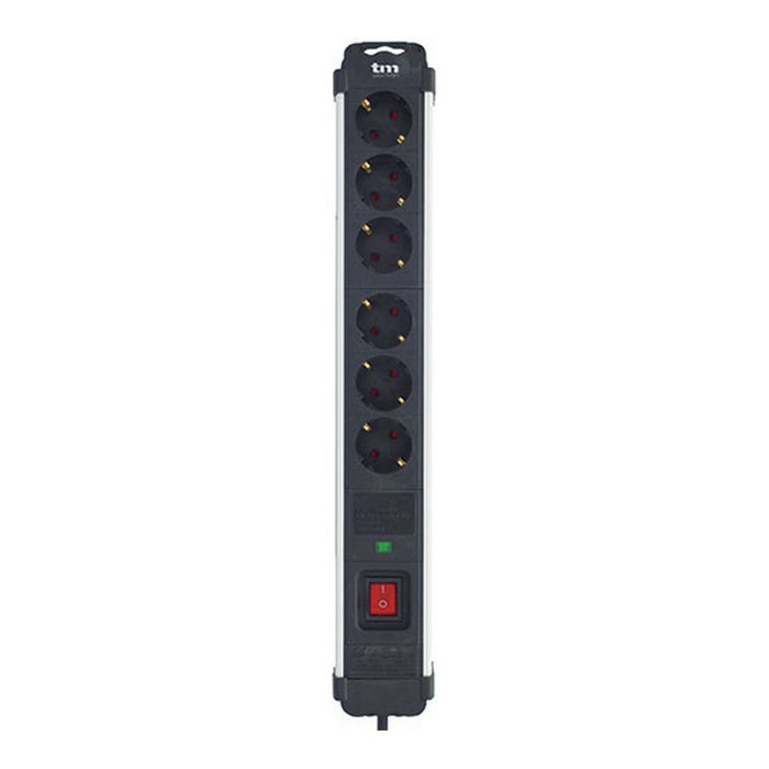Placă de circuit Prize 6 Puncte de Conectare cu Întrerupător TM Electron 230 V