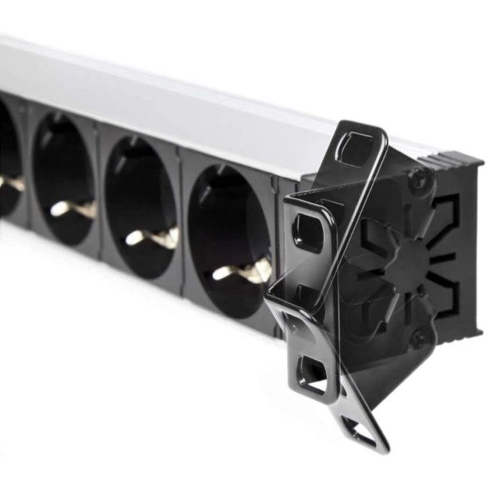 Placă de Circuit 19” 8 Puncte de Conectare Schuko cu On/Off Switch Salicru 680CA000003 1,5 m