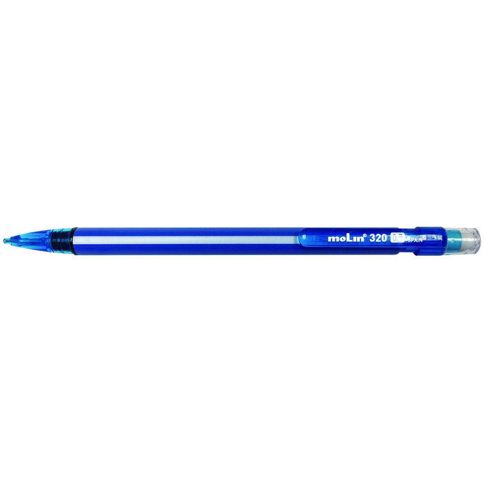 Mechanical pencil set Molin Albastru 0,5 mm (50 Piese)