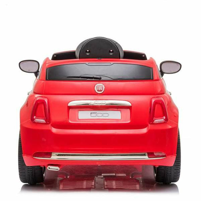 Mașinuță electrică pentru copii Fiat 500 113 x 67,5 x 53 cm MP3 Roșu 30 W 6 V Cu telecomandă