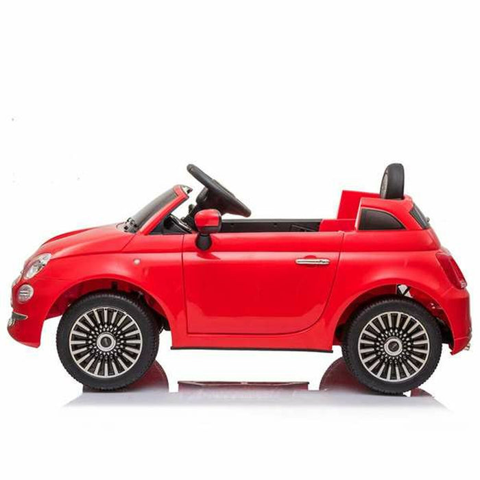 Mașinuță electrică pentru copii Fiat 500 113 x 67,5 x 53 cm MP3 Roșu 30 W 6 V Cu telecomandă