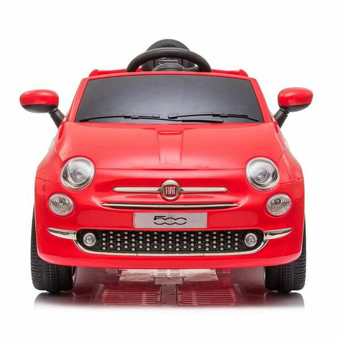 Mașinuță electrică pentru copii Fiat 500 113 x 67,5 x 53 cm MP3 Roșu 30 W 6 V Cu telecomandă