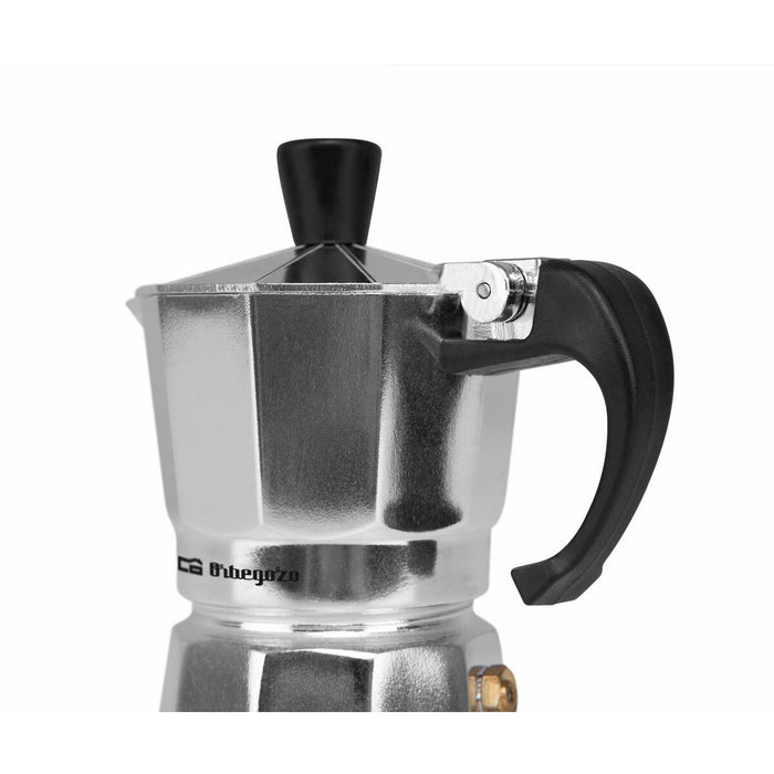 Cafetieră Italiană Orbegozo KF 100  1T Argintiu Aluminiu (1 Ceașcă)