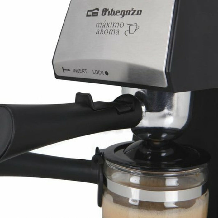Cafetieră Express cu Braț Orbegozo EXP4600 Negru