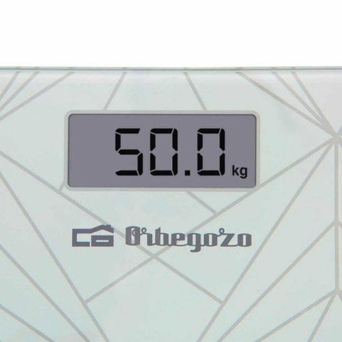 Cântar Digital de Baie Orbegozo PB 2218 Alb Sticlă