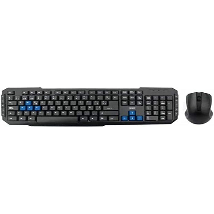 Tastatură și Mouse 3GO COMBODRILE2 Qwerty Spaniolă Negru