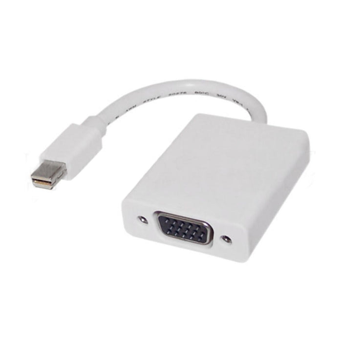 Adaptor Mini DisplayPort la VGA 3GO CMINIDP-VGA Alb