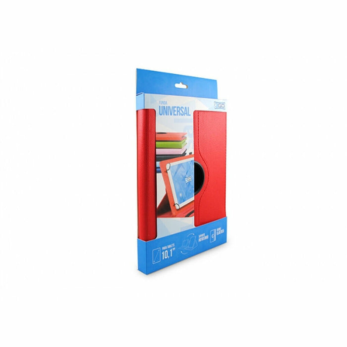 Husă pentru Tabletă Universală din Piele cu Rotație 3GO CSGT15 10.1" Roșu