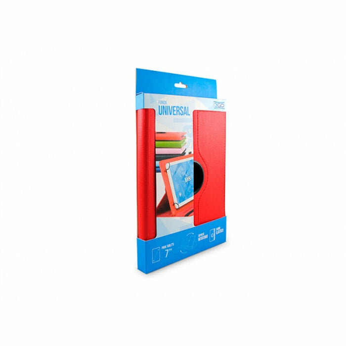 Husă pentru Tabletă Universală din Piele cu Rotație 3GO CSGT21 7" Roșu